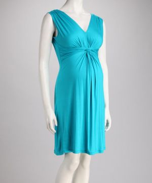 Leone Maternity Jade Knotted Maternity Dress.jpg